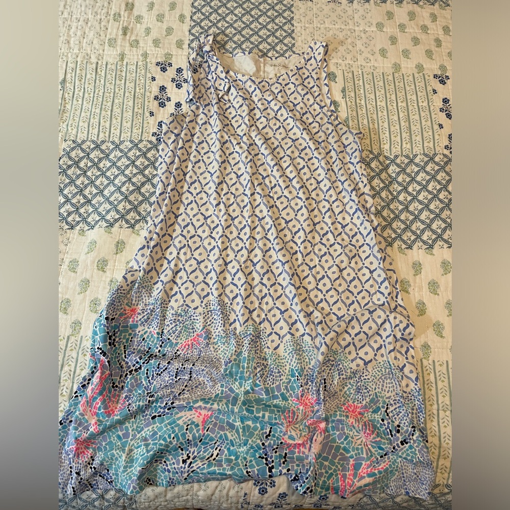 Lilly Pulitzer cotton shift dress - M